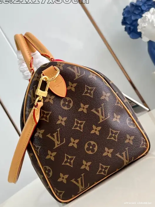 Official oldcobbler Speedy Crafty Vuitton 30 Louis Soft 0305